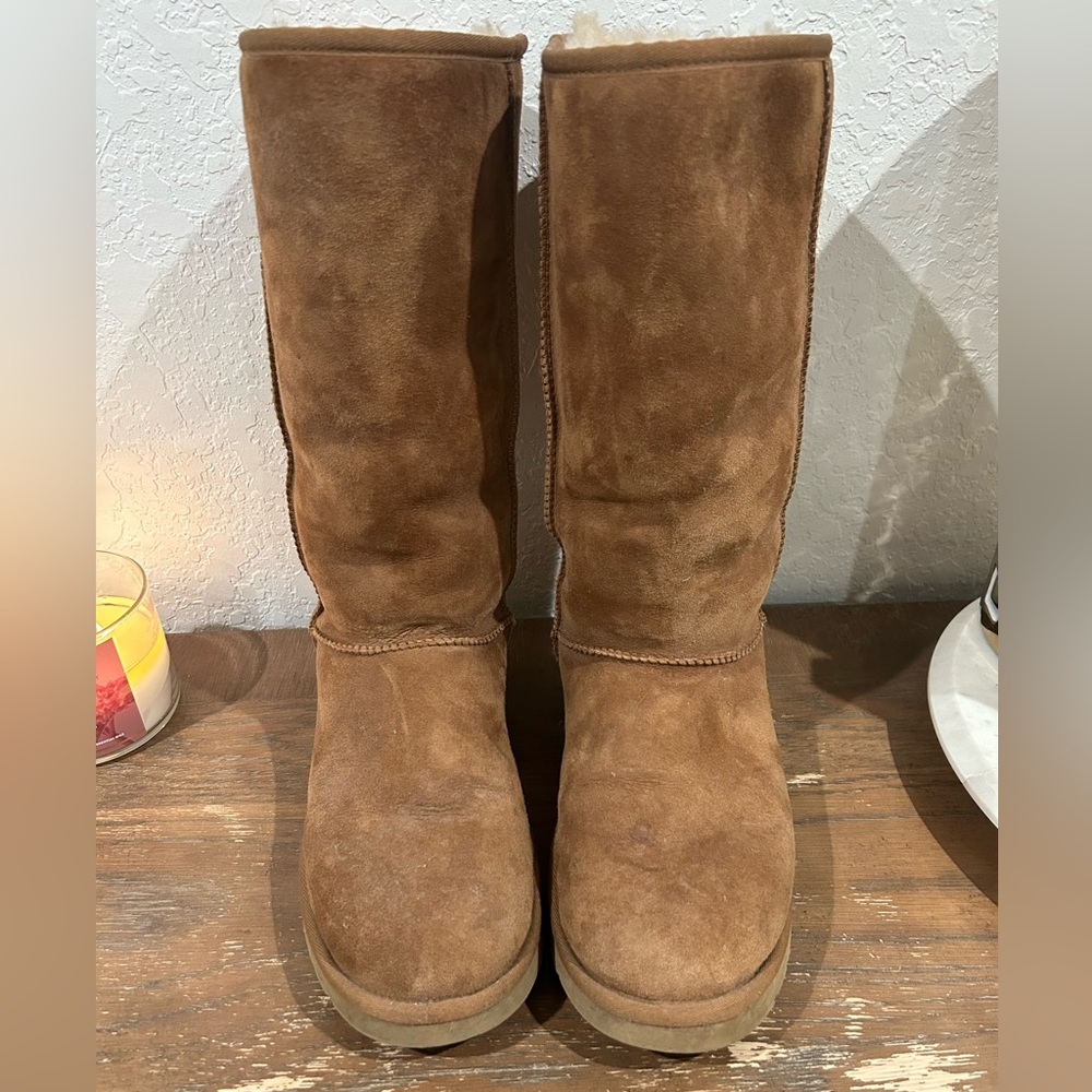 Classic Tall II Suede Water-Repellent Cold Weather Boots